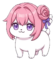 Doro Pink Pup desktop pet preview